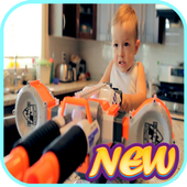 Nerf Gun Baby War icon