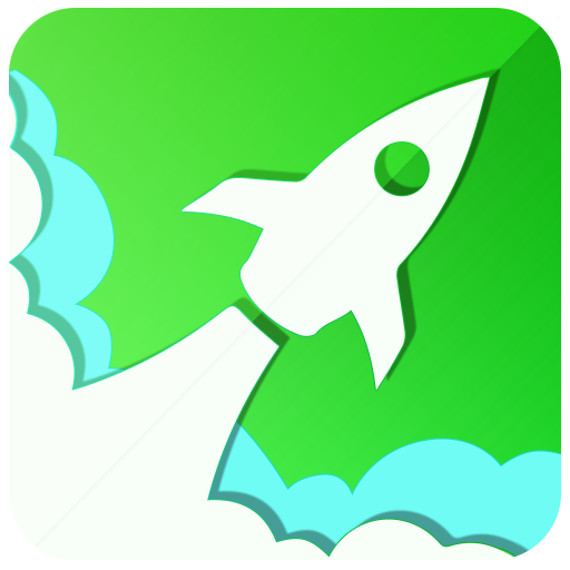 الهاتف سريع الداعم ومنظف أيقونة