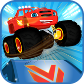 Blaze Monster Wild Racing icon