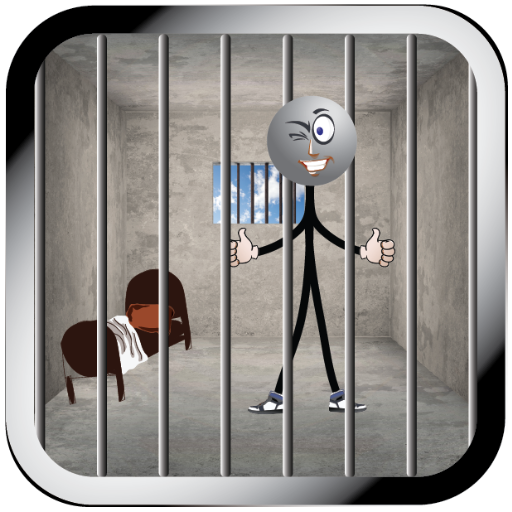 The StickMan break the prison icon