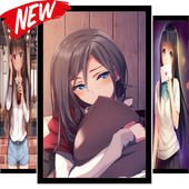 Anime Girl Wallpaper icon