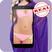X Ray Girl Cloth Prank icon