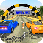 Impossible Chained Cars: Crazy Break Chain Rivals icon