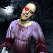 Evil Granny Haunted House - Scary Granny Game icon