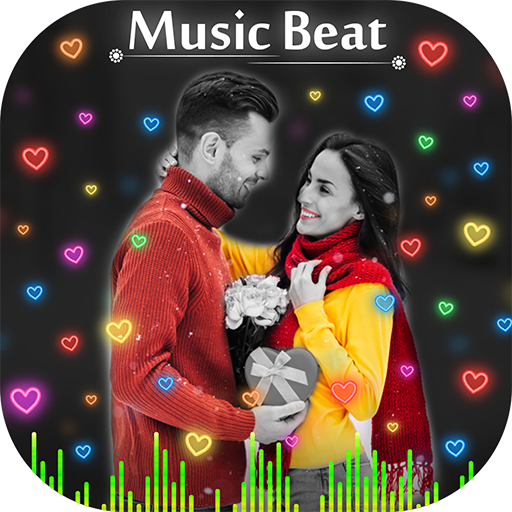 Music Beat Video Maker - Particle Beat Video Maker icon