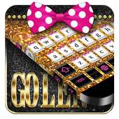 Golden Bow Keyboard on 9Apps