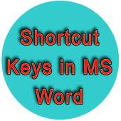 MS-Word Shortcut Keys