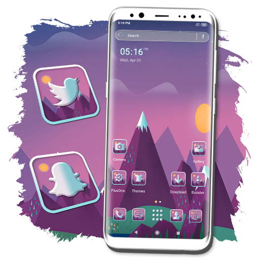 Minimal Nature Launcher Themes icon