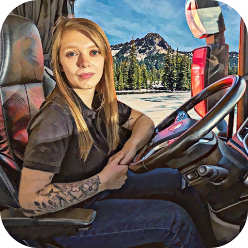 autobús conduciendo simulador icon