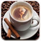 Coffee Cup Photo Frame