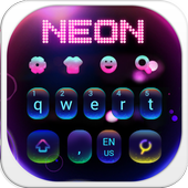 Fluorescent Neon Keyboard icon