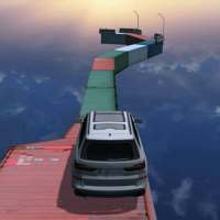 Mega rampa: skyblock parkour car jump stunts & run