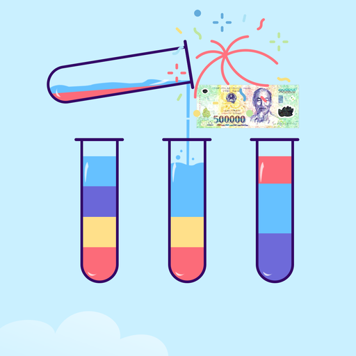 Water Sort - Kiếm tiền Online icon