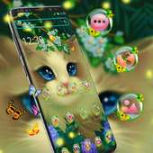Adorable Cute Nature Cat Theme