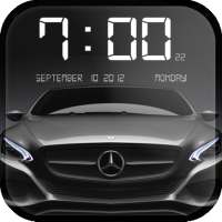 Cars Clock Wallpaper