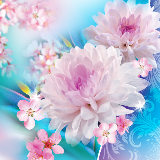 Flowers Live Wallpaper أيقونة