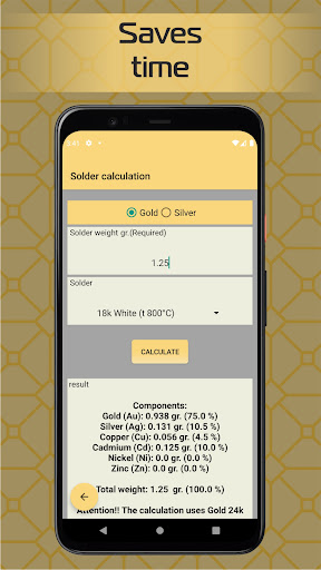 Jeweler Calculator screenshot 3