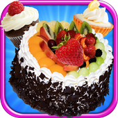 Cake Bites Make &amp; Bake Candy Food Cooking Kid Game icon