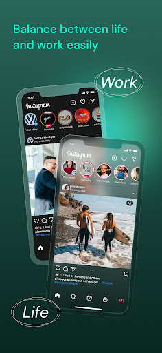 Dual Messenger: Multi Space screenshot 5