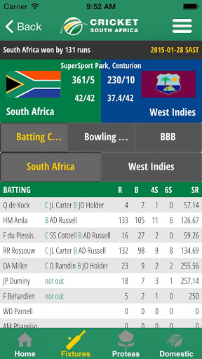 Cricket South Africa screenshot 4