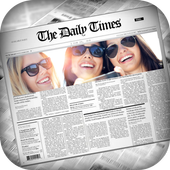 News Paper Photo Frame icon