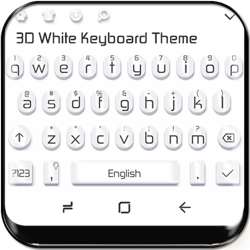 White Keyboard icon