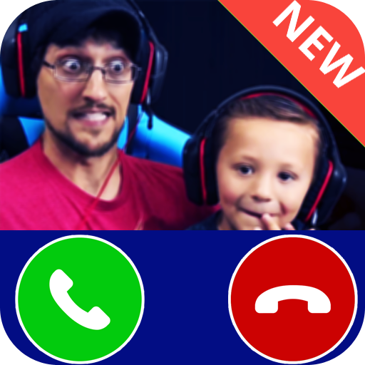 Video Call And Chat For FGTEEV Family Simulation icon