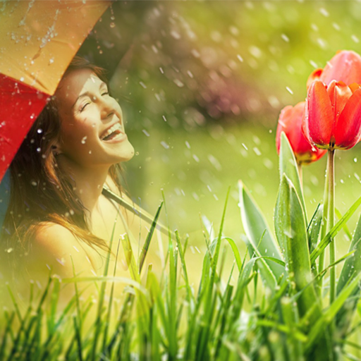 Rain Photo Frame icon