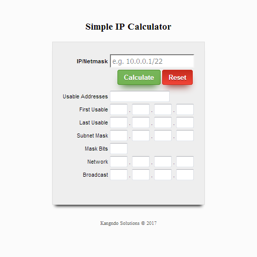 Simple IP Subnet Calculator icon