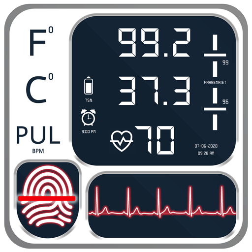 Body Temperature Thermometer : Fever Check History icon