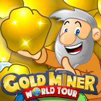 Gold Miner World Tour: Gold Rush Puzzle RPG Game