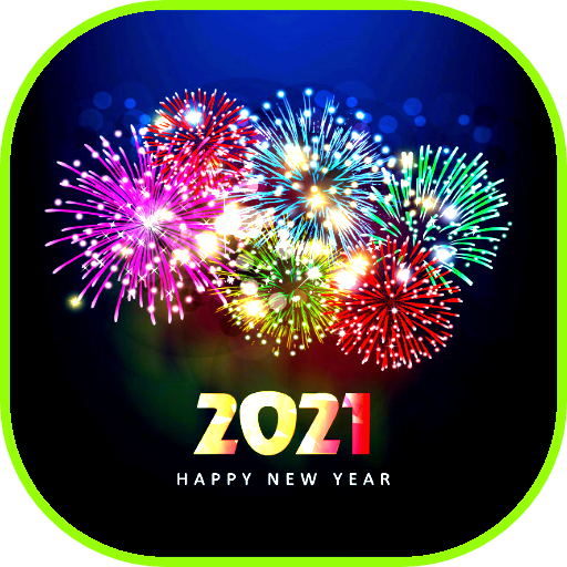 Happy New Year Image GIF 2021 icon