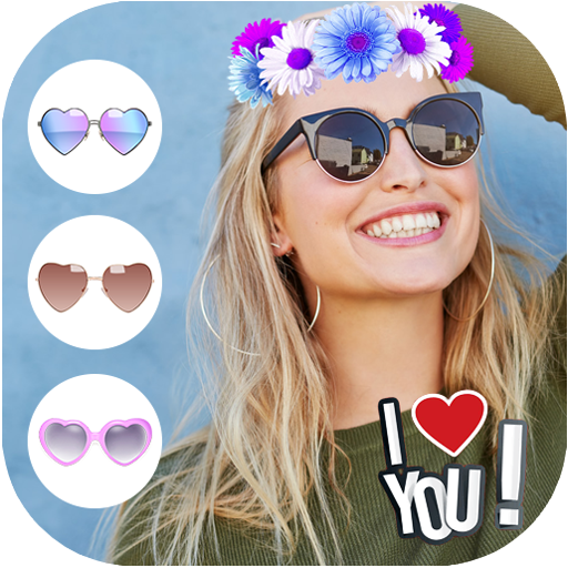 sunglasses photo editor for girls icon