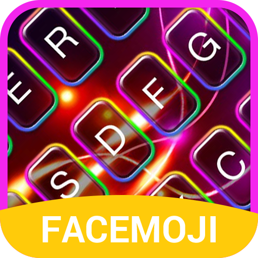 Electric Emoji Keyboard Theme icon