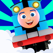 3D 토마스 기차 실행 : 미친 기차 icon