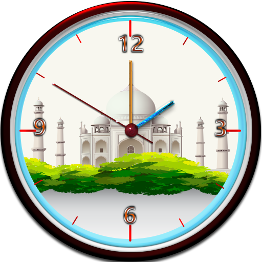 Tajmahal Clock Live Wallpaper icon