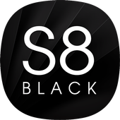 S8 Black AMOLED UX - Icon Pack icon
