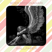 Fallen Angel Gothic Wallpaper HD أيقونة