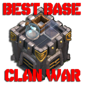 Best Base CLAN WAR COC أيقونة