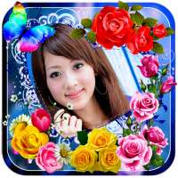 Photo Editor & Photo Frames Rose Flower Background on 9Apps