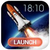 Rocket lock screen on 9Apps