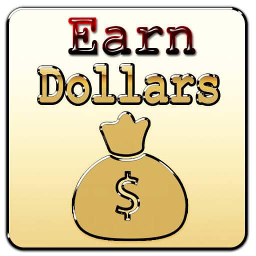 Dollar earn icon