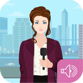 News Caster &amp; TV News Sounds icon