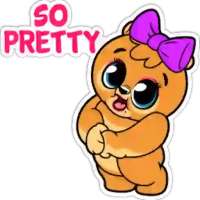 Teddy For Love Stickers
