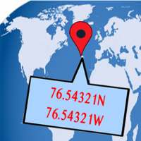 Latitude Longitude from a map on 9Apps