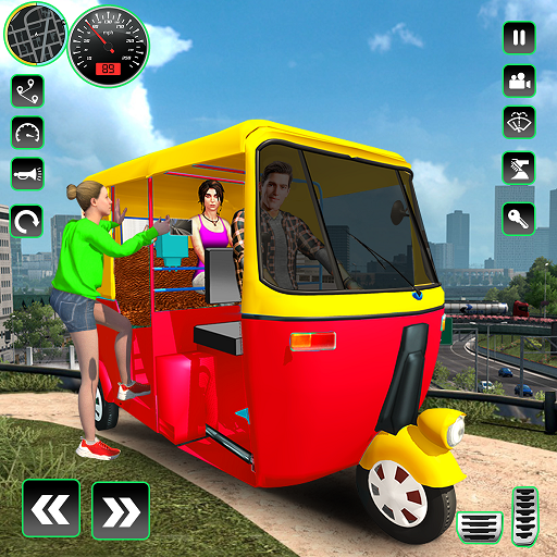 Rickshaw Driving Game Classic icon