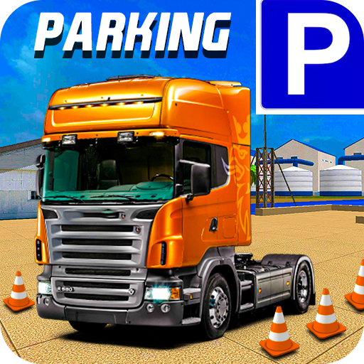 US Semi Big Cargo Truck Parking 3D 2019🚛 🚛 icon