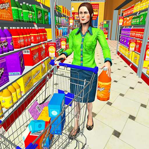 Shopping Mom-Supermarket Sim icon
