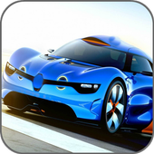 3D Crazy Car Race icon