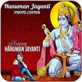 ikon Hanuman Jayanti Photo Editor
